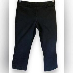 New York & Company Black Cropped Black Pants - Size 8